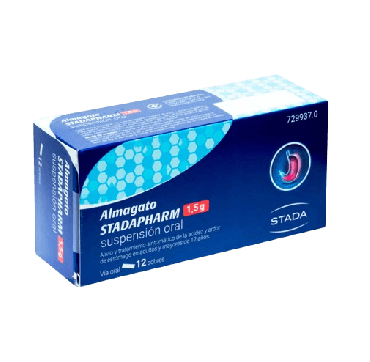 Almagato Stadapharm 1,5 g 24 Sobres Suspensión Oral. Farmacia Llansó