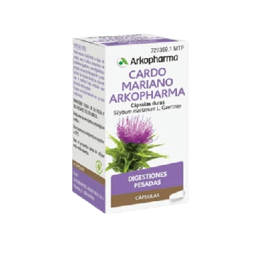 Cardo Mariano Arkopharma 390 mg 45 Cápsulas. Farmacia Llansó
