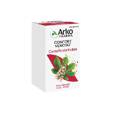 Castaño de Indias Arkopharma 275 mg 48 Cápsulas. Farmacia Llansó