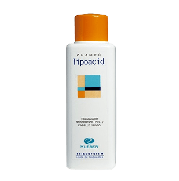 Champú Caspa Grasa Lipoacid Rueber