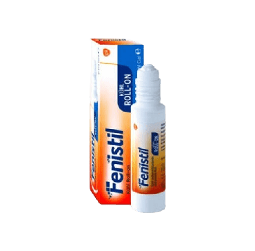 Fenistil 1 mg/g Emulsión Cutánea 1 Frasco Roll-on 8 ml. Antihistamínico, alivio del picor.