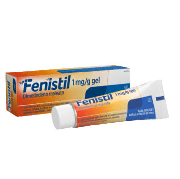 Fenistil 1 mg/g Gel Cutáneo Tubo 30gr. Alivio picor piel.