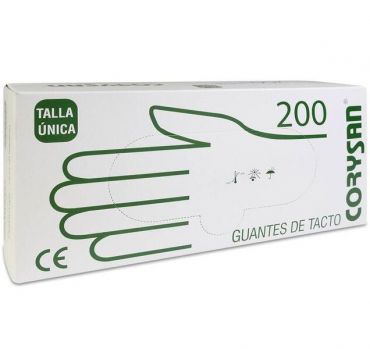 Guantes Tacto de polietileno Corysan
