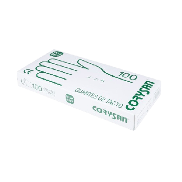 Guantes Tacto de polietileno Corysan