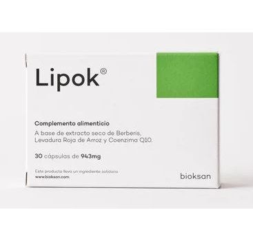 Lipok 30 cápsulas