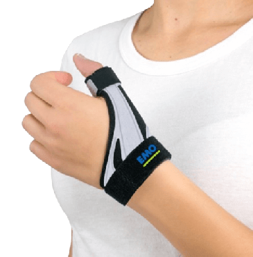 Muñequera Rizogrip Gris Talla S EMO