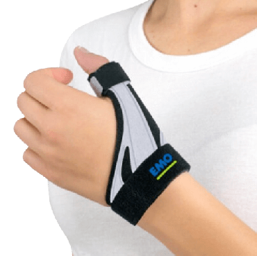 Muñequera Rizogrip Gris Talla L EMO