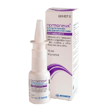 Normonasal 0,5 MG/ML Solución Nasal Frasco 15 ml. Farmacia Llansó