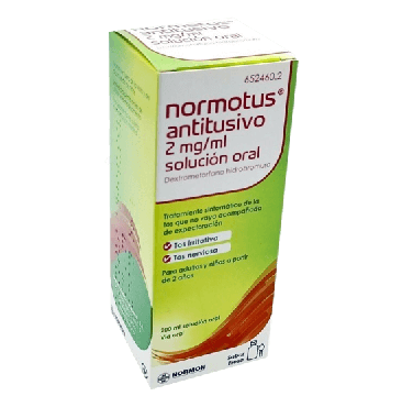 Normotus Antitusivo 2 mg/ml Solución Oral Frasco 200 ml. Antitusivo