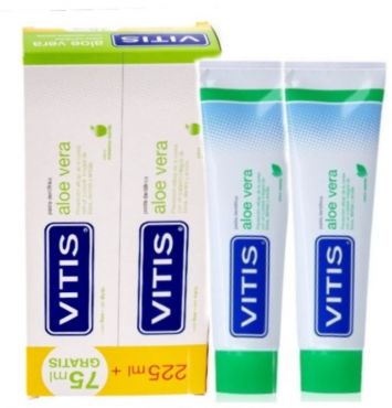 Pasta dental Aloe duplo Vitis 150 ml