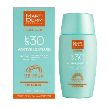 Protector Solar SPF30 Active Fluid 50ml MartiDerm