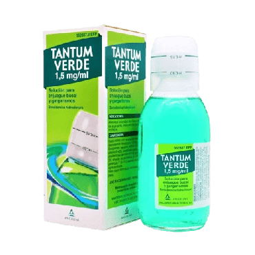 Tantum Verde 1,5 MG/ML Solución Gararismos y Enjuague Bucal 240 ml