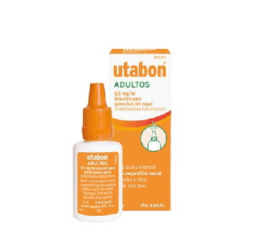 Utabon Adultos 0,5 MG/ML Pulverización Nasal Frasco 15 ml. Farmacia Llansó