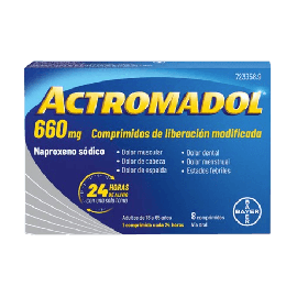 Actromadol 660 MG 8 Comprimidos Liberación Modificada
