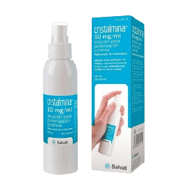 Cristalmina 10 MG/ML Solución Pulverización Cutánea Frasco 125 ml