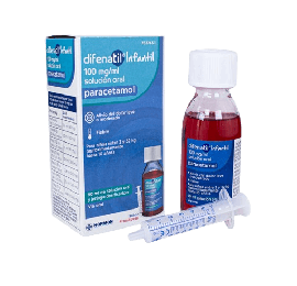 Difenatil Infantil 100 mg/ml Solución Oral Frasco 90 ml. Farmacia Llansó
