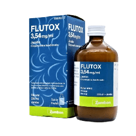 Flutox 3,54 Mg/ML Jarabe 1 Frasco 200 ml. Medicamento antitusivo