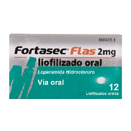 Fortasec Flas 2 MG 12 Liofilizados Orales. Farmacia Llansó