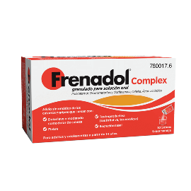 Frenadol Complex 10 Sobres Granulados Solución Oral. Alivio síntomas resfriados