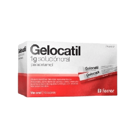 Gelocatil 1 G 10 Sobres Solución Oral. Farmacia Llansó