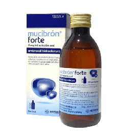 Mucibron Forte 6mg/ml Solución Oral 1 Frasco 250 ml. Eliminación mocos y flemas