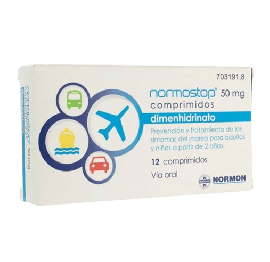 Normostop 50 MG 12 Comprimidos. Farmacia Llansó