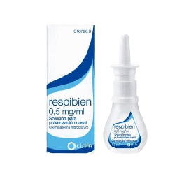 Respibien 0,5 MG/ML Pulverización Nasal 15 ml. Tratamiento congestión nasal