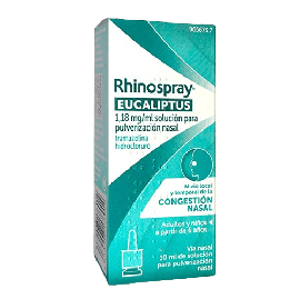 Rhinospray Eucaliptus Pulverización Nasal para el alivio de la congestión Nasal. Farmacia Llansó