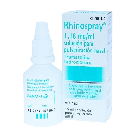 Rhinospray 1.18 mg/ml Pulverización Nasal Frasco 12 ml
