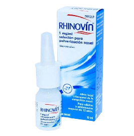 Rhinovin 1 MG/ML Pulverización Nasal Frasco 10 ml. Farmacia Llansó