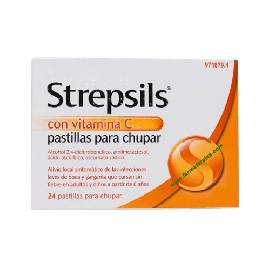 Strepsils Vitamina C 24 Pastillas